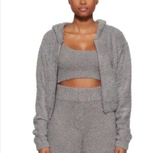 SKIMS Gray Cozy Hoodie small